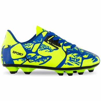 Бутсы футбольные детские SP-Sport Air 7863 размер 35 Neon Green-Blue