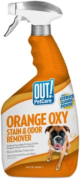 Засіб для видалення плям і запахів Out! Orange Oxy надпотужний від життєдіяльності собак і котів 945 мл (out70062)