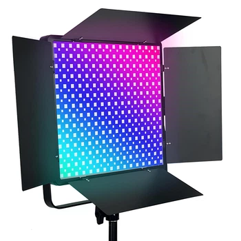 Лампа відеосвітло LED CH Pro 900 RGB 55W 3200-6500K + АКБ Black