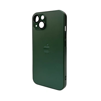 Противоударный Чехол для смартфона AG Glass Matt Frame Color Logo for Apple iPhone 12 Cangling Green (AGMattFrameiP12Green)