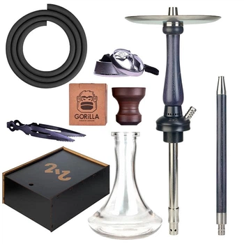 Кальян 2X2 Hookah Medium Purple Full Set 54 см