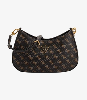Сумка GUESS ALEXIE Shoulder 6180 Коричневий (2000029756177)