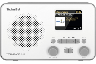 Радіо TechniSat Techniradio 6 IR White (0001/3961)