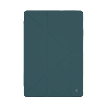Чехол-книжка для планшета Samsung Galaxy Tab S10 FE+ (SM-X620/X626), Y-Type PEN, Зеленый, магнитный, с держателем для стилуса, противоударный, обложка с функцией подставки, экокожа + ТПУ, функция автоматического пробуждения/сна