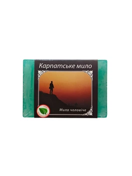 Мило ручної роботи "Чоловіче" 80 г. "Карпатське Мило"