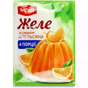 Желе Мрія зі смаком апельсина 78 г