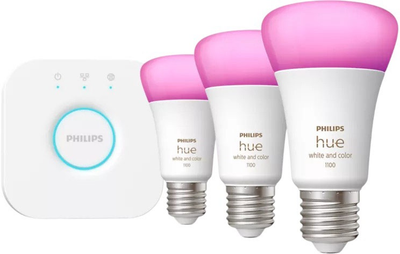Zestaw startowy Philips 3 x inteligentne żarówki E27 (1100) (8719514291515)
