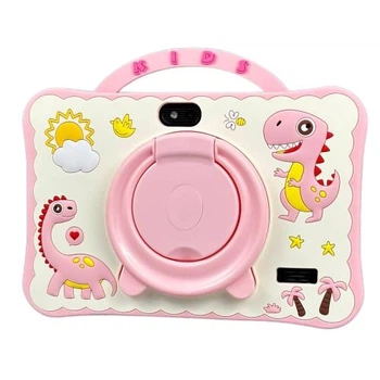Дитячий Android планшет Kids Study Tab 7" 4000mAh 4/64Gb BT Wi-Fi +чохол-підставка рожевий