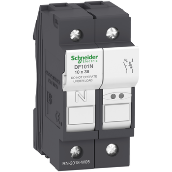 Держатель предохранителя 1P+N 32A 690В 10x38мм [DF101N] Schneider Electric