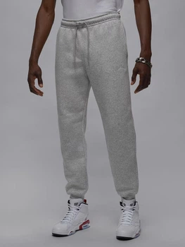 Спортивные штаны на флисе мужские Nike M J Brk Flc Pant FV7277-050 XL Серые (0198485159242)