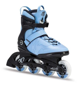 Роликові ковзани для дорослих K2 ALEXIS 80 PRO W 41.5 (10.0US) 270мм Light blue/black (30C0817.1.1) O