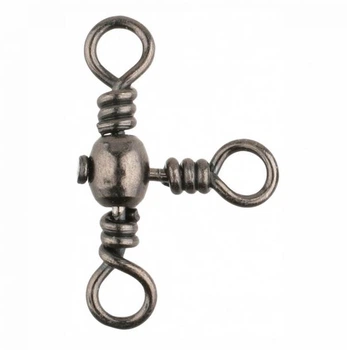 Потрійний вертлюг ZEOX Cross-Line Rolling Swivel 121BN №6