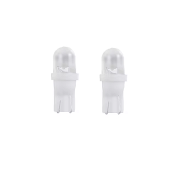 LED лампочка в автомобіль T10 1smd з лінзою біле світло 2 шт