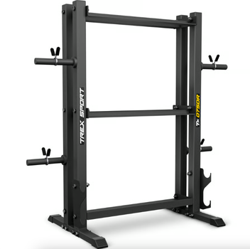 Стойка 3-уровневая для гантелей, грифов и гирь Trex Sport TX-075DR