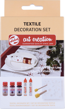 Zestaw farb Talens Art Creation Textile Set Pastel 8 szt (8712079466282)