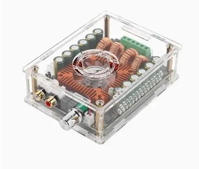 Аудио усилитель,Стерео D-класса 2.0HIFI, TDA7498E, 2 x 160W в корпусе