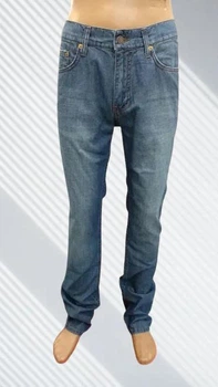 Джинси Levi's 630 чоловічі літні стрейч прямі 32 сині