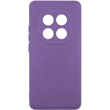 Чохол TPU GETMAN Liquid Silk Full Camera для Xiaomi Redmi Note 14 Pro+ 5G Фіолетовий / Amethyst