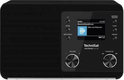 Радіоприймач TechniSat Digitradio 307 BT Black (0000/3977)