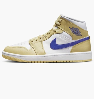 Кроссовки Air Jordan 1 Mid Yellow Bq6472-701 39