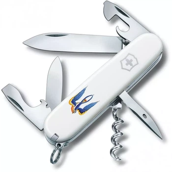 Складаний ніж Victorinox Spartan Тризуб-Ластівка багатофункціональний для активного відпочинку та повсякденного
