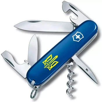 Складаний ніж Victorinox Spartan 12 функцій для туризму та риболовлі компактний багатофункційний інструмент