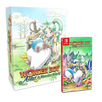 スイッチ　Wonder Boy: Asha in Monster World Wonder Boy: Asha in Monster World (Nintendo Switch) : Amazon