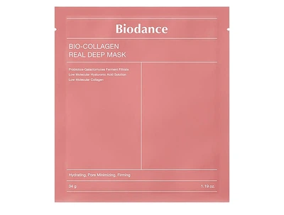 Нічна гідрогелева маска для обличчя з колагеном Biodance Bio-Collagen Real Deep Mask, 1 шт