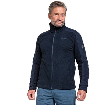 Кофта флісова чоловіча Schoeffel FLEECE JACKET PIZ NAIR M 48 Navy blazer 8820 (10-23383-WRH)
