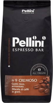 Кава в зернах Pellini Cremoso 1 кг (8001685122416)