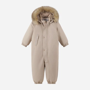 Детский зимний термо слитный комбинезон Reima Gotland 5100117C-0760 74 см Бежевый (6438557240930)