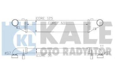 KALE DB Інтеркулер W203 2.0/2.7CDI KALE (347500)