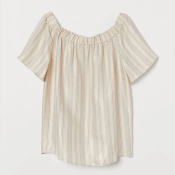Блузка женская H&M 0734569_05 32 Розовая (KAY2000001481844)