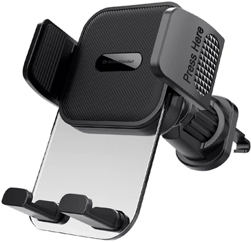 Автодержатель для телефона ArmorStandart SteadyGrip Airvent Black (ARM85338)