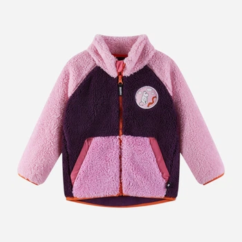 Дитяча тепла флісова толстовка для дівчинки Reima Moomin Kramgo 5200079C-4960 86 см Темно-бордова (6438557245997)