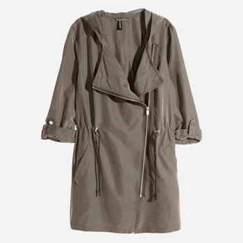 Ветровка женская H&M 0354551_т.кор_11 32 Темно-коричневая (KAY2000000915203)