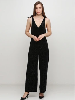 Комбинезон женский Monki 0672964_люрекс_13 XXS Черный (KAY2000000690810)