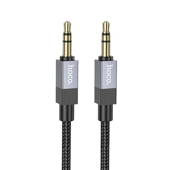 Кабель Hoco UPA32 audio cable AUX Jack 3.5 to Jack 3.5 1М Чорний