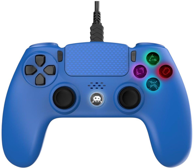 Контролер Freaks and Geeks PS4 Wired Controller Blue (3701625903895)