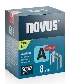 Скобы NOVUS А53 8мм 5000 шт