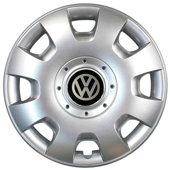 Автомобільні модельні ковпаки R15 Volkswagen 304 4шт, SJS, сріблясті