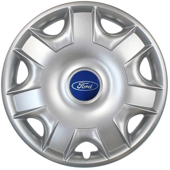 Автомобильные колпаки на колеса FORD R15 №301 SJS серебристые комплект 4шт TR0052513
