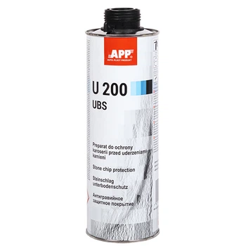 Антигравій під пістолет (баранек) U200 UBS чорний 1кг APP, 050101