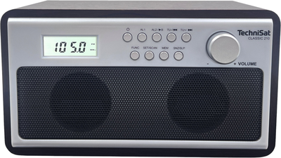 Радіо TechniSat Classic 210 Black/Silver (76-5019-00)