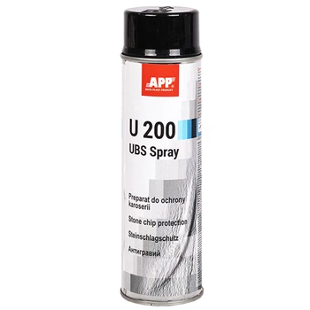 Антигравій аерозольний U200 UBS чорний 500мл APP, 050204