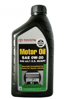 Моторное масло Toyota 0W-20 0.946л Toyota/Lexus 002790WQTE01