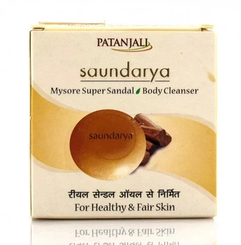 Мило з екстрактом сандалу Саундар'я Патанджалі, Patanjali 75 г