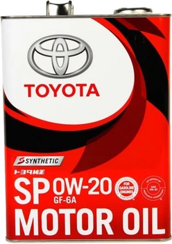 Моторное масло Toyota Motor Oil SP 0W-20 1 л Toyota/Lexus 0888013206