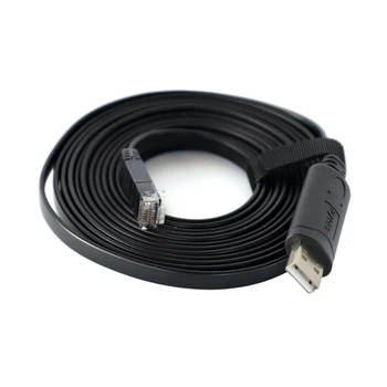 Консольний кабель-перехідник для батарей Pytes USB to RJ45, RS232, FTDI, 3 м, Black