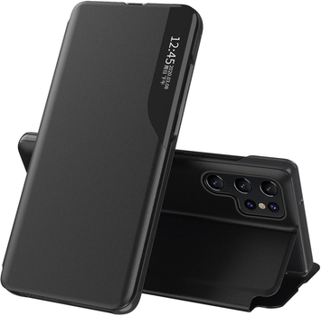 Чохол-книжка Hurtel Eco Leather View Case для Samsung Galaxy S25 Ultra Black (5907769368271)